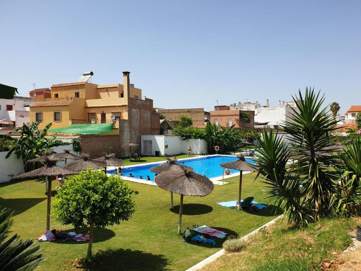 Algaba Pisc Planta Baja D Apartamento La Algaba Exterior foto